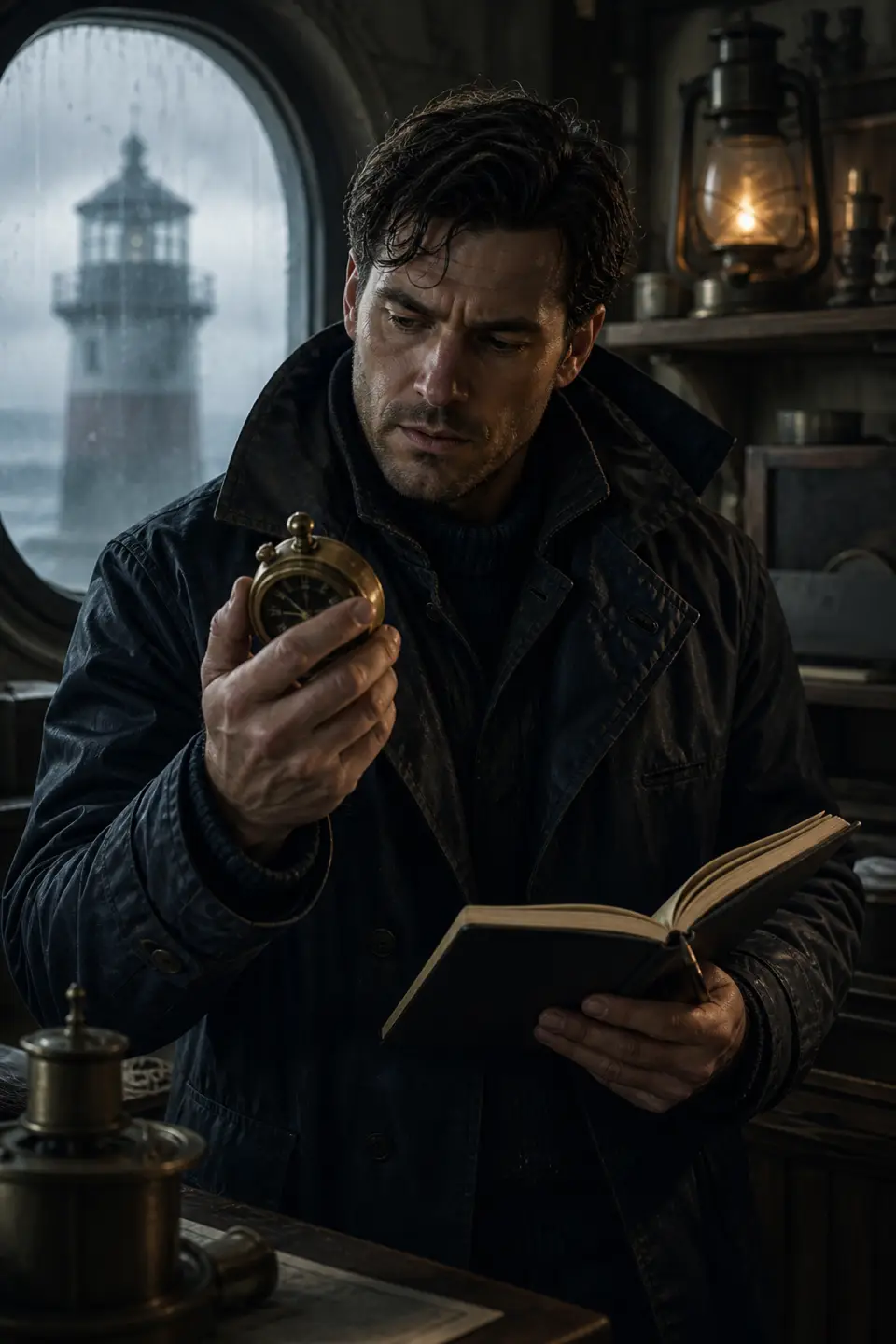 The detective examines this case